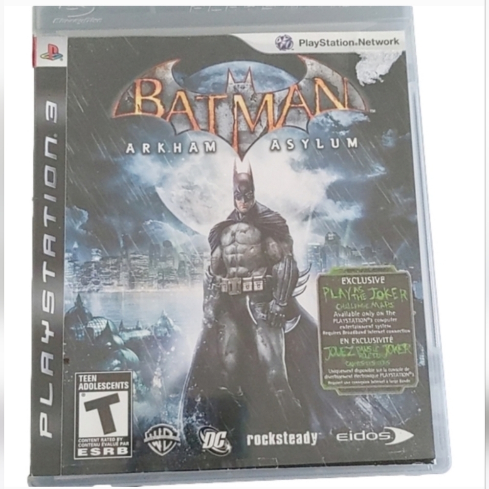 Playstation 3 game Batman Arkham Asylum